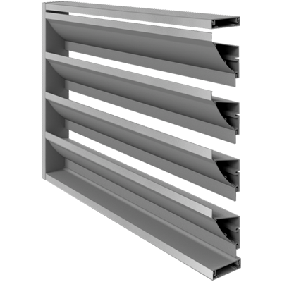 Louvered Vision Screens