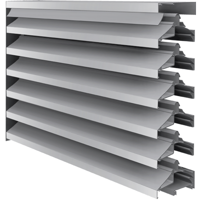 Storm Resistant Louver